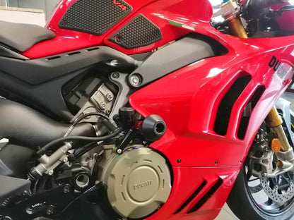 PTV401 - DBK Ducati Panigale V4 / V4S (22/24) Frame Protection Kit – Accessories in the Motoraider Motorcycle Aftermarket Accessories and Parts Online Shop