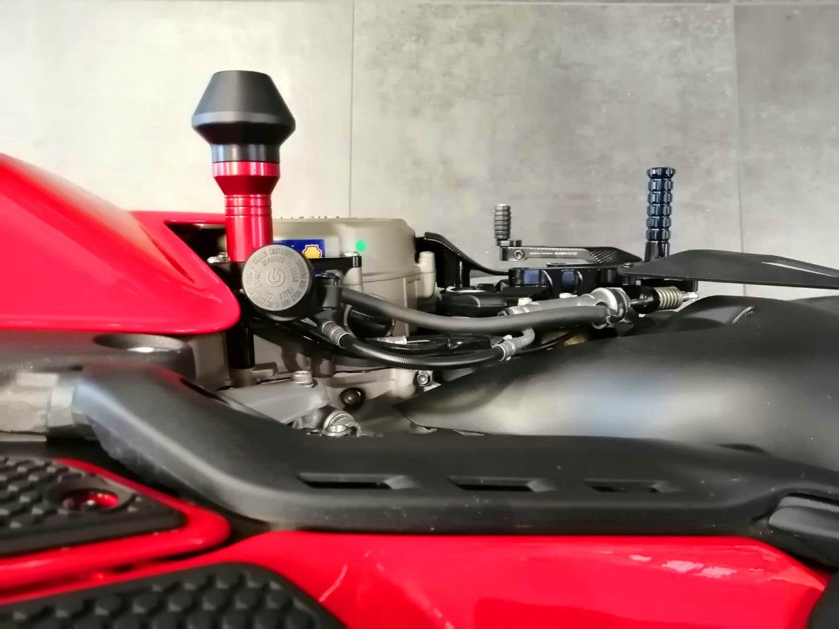 PTV401 - DBK Ducati Panigale V4 / V4S (22/24) Frame Protection Kit – Accessories in the Motoraider Motorcycle Aftermarket Accessories and Parts Online Shop