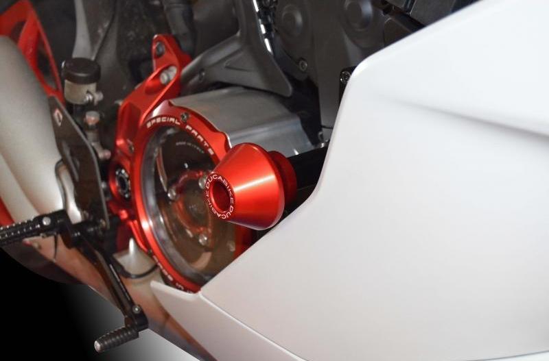 PTSS02 - DUCABIKE Ducati SuperSport 950/939 Frame Crash Protection Siders – Accessories in the Motoraider Motorcycle Aftermarket Accessories and Parts Online Shop