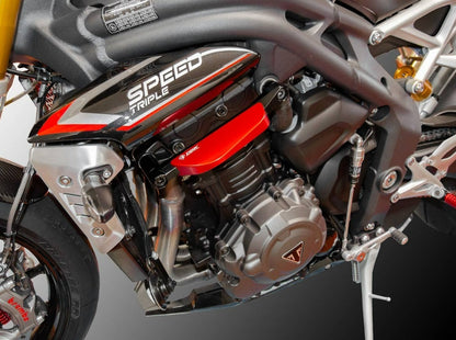 PTST01 - DBK Triumph Speed Triple 1200 RS / RR Frame Protection Kit – Accessories in the Motoraider Motorcycle Aftermarket Accessories and Parts Online Shop