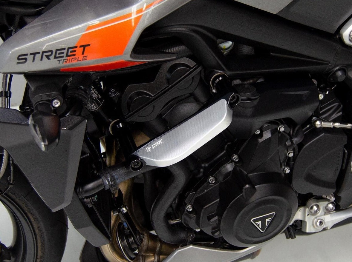 PTST02 - DBK Triumph Frame Protection Kit – Accessories in the Motoraider Motorcycle Aftermarket Accessories and Parts Online Shop