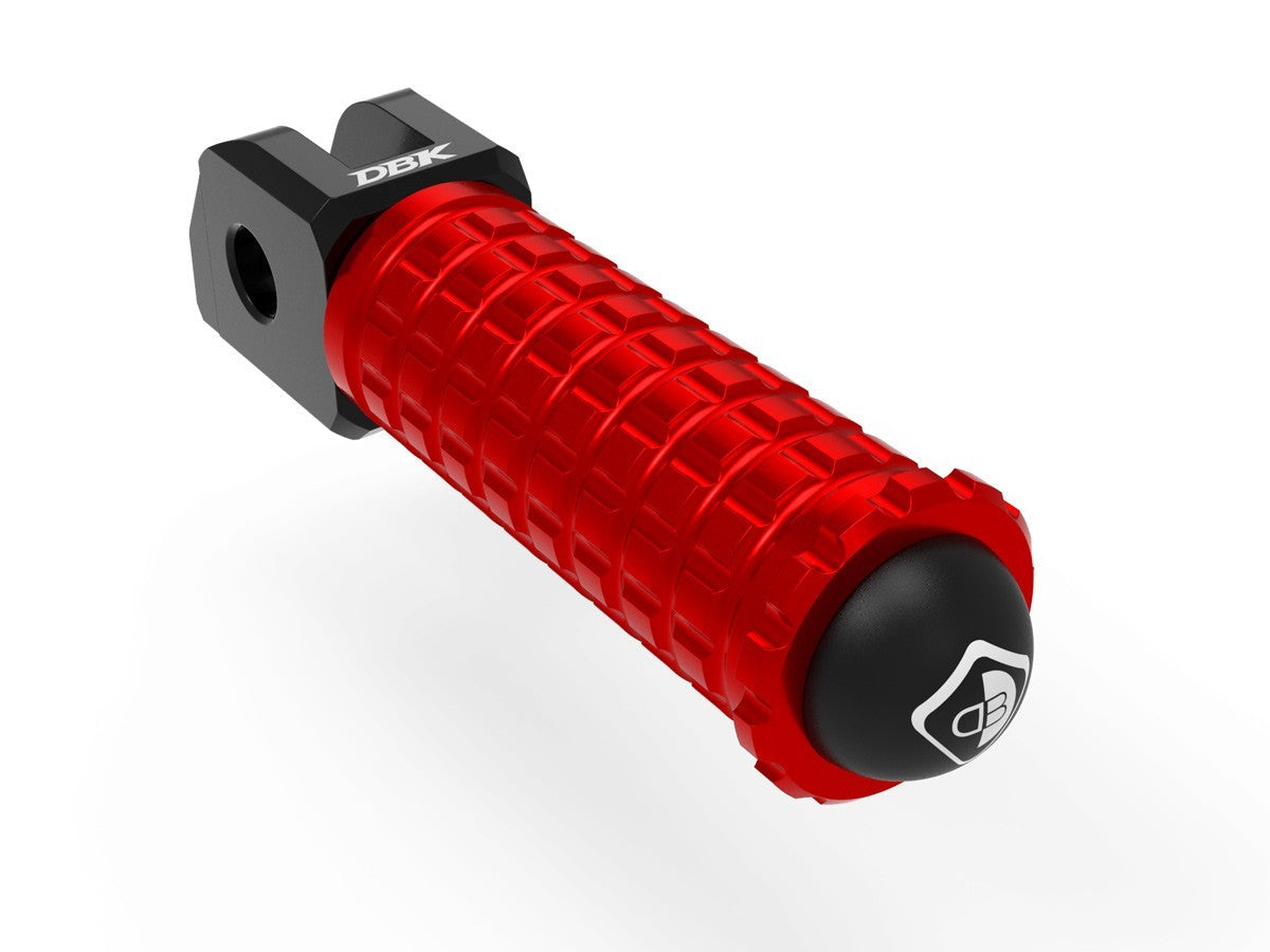 DBK DUCABIKE KPDM02+KAPM11 Ducati Footpegs (passenger; racing version; including adapters) – Accessories in the Motoraider Motorcycle Aftermarket Accessories and Parts Online Shop