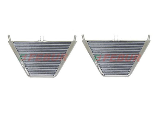 FEBUR Kawasaki ZX-10R (08/10) Additional Racing Water Radiator (With silicon hoses) – Accessories in the 2WheelsHero Motorcycle Aftermarket Accessories and Parts Online Shop