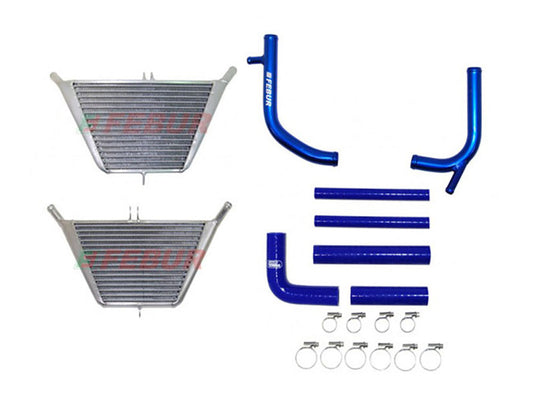 FEBUR FE920S Suzuki GSX-R600 / GSX-R750 (08/10) Additional Racing Water Radiator (with silicon hoses) – Accessories in the 2WheelsHero Motorcycle Aftermarket Accessories and Parts Online Shop