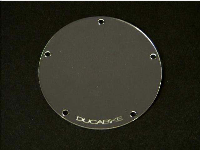 RC01 - DUCABIKE Ducati Plexiglas Clutch Cover Replacement – Accessories in the Motoraider Motorcycle Aftermarket Accessories and Parts Online Shop