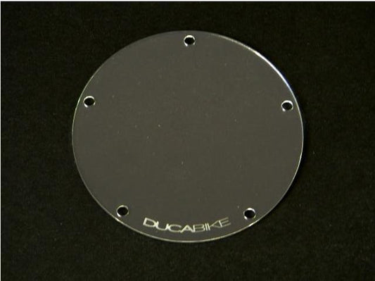 RC01 - DUCABIKE Ducati Plexiglas Clutch Cover Replacement – Accessories in the Motoraider Motorcycle Aftermarket Accessories and Parts Online Shop