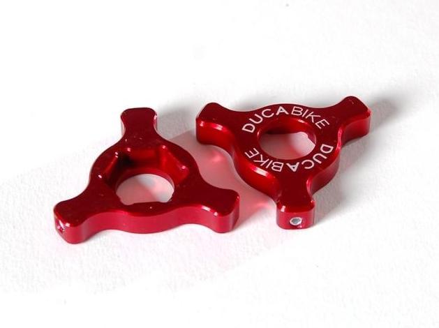 RF1901 - DUCABIKE Ducati Monster / Multistrada Fork Spring Preload Adjusters (19 mm) – Accessories in the Motoraider Motorcycle Aftermarket Accessories and Parts Online Shop