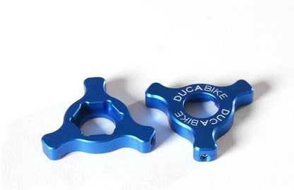 RF1901 - DUCABIKE Ducati Monster / Multistrada Fork Spring Preload Adjusters (19 mm) – Accessories in the Motoraider Motorcycle Aftermarket Accessories and Parts Online Shop