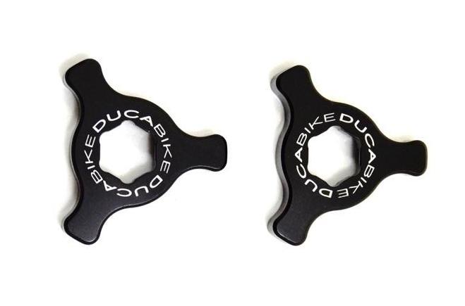 RF1901 - DUCABIKE Ducati Monster / Multistrada Fork Spring Preload Adjusters (19 mm) – Accessories in the Motoraider Motorcycle Aftermarket Accessories and Parts Online Shop