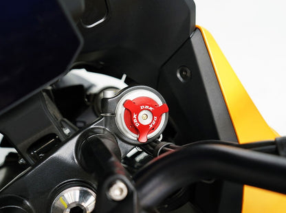 RF1902 - DUCABIKE Moto Guzzi Stelvio (2024+) Fork Preload Adjusters (19 mm) – Accessories in the Motoraider Motorcycle Aftermarket Accessories and Parts Online Shop