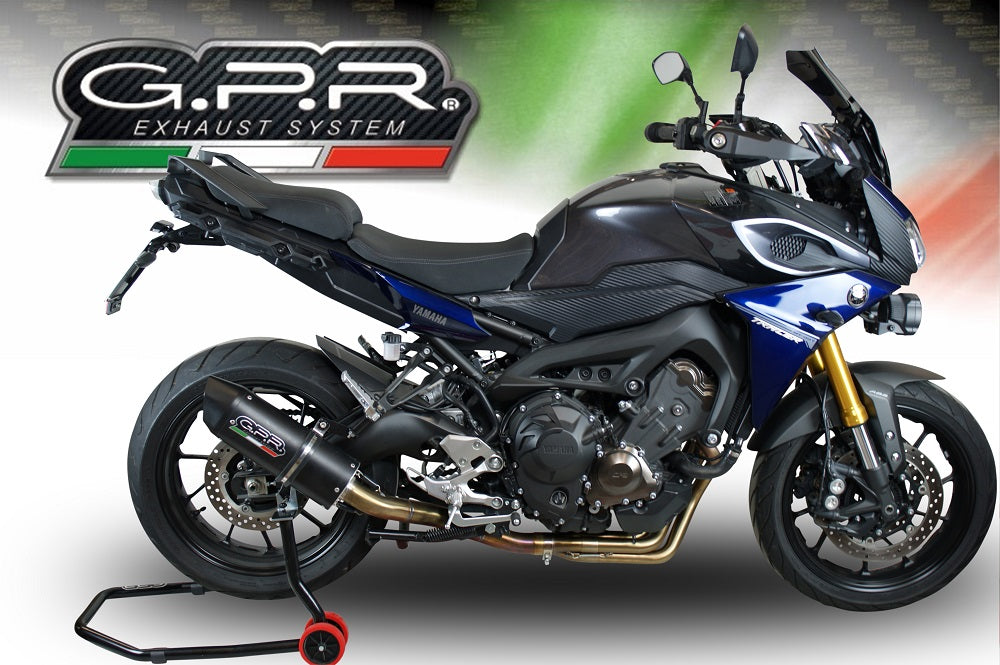 GPR Yamaha Tracer 900 (18/20) Full Exhaust System "Furore Evo 4 Nero" (EU homologated) – Accessories in the 2WheelsHero Motorcycle Aftermarket Accessories and Parts Online Shop