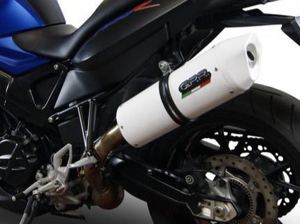 GPR BMW F800R (09/14) Slip-on Exhaust "Albus Ceramic" – Accessories in the 2WheelsHero Motorcycle Aftermarket Accessories and Parts Online Shop