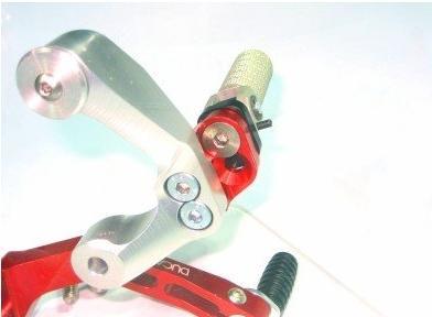 RPB06 - DUCABIKE Ducati Superbike / Streetfighter Pedal Support – Accessories in the Motoraider Motorcycle Aftermarket Accessories and Parts Online Shop