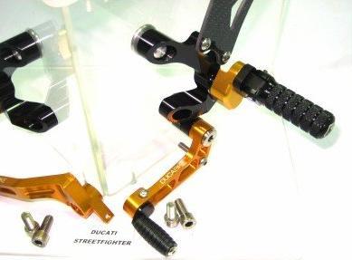 RPB06 - DUCABIKE Ducati Superbike / Streetfighter Pedal Support – Accessories in the Motoraider Motorcycle Aftermarket Accessories and Parts Online Shop