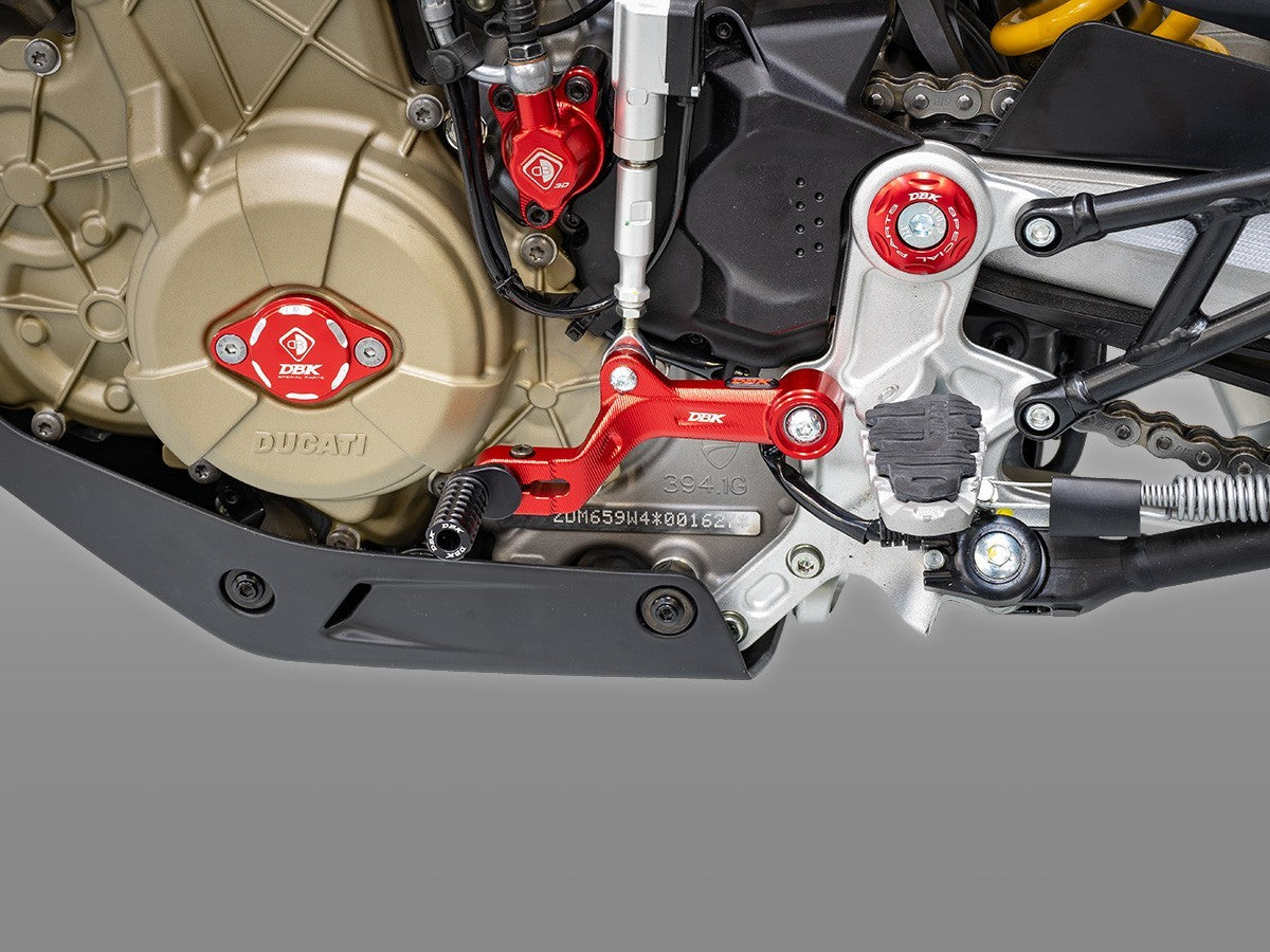 DBK DUCABIKE RPLC31 Ducati Hypermotard 698 Mono (2024+) Gear Lever – Accessories in the Motoraider Motorcycle Aftermarket Accessories and Parts Online Shop