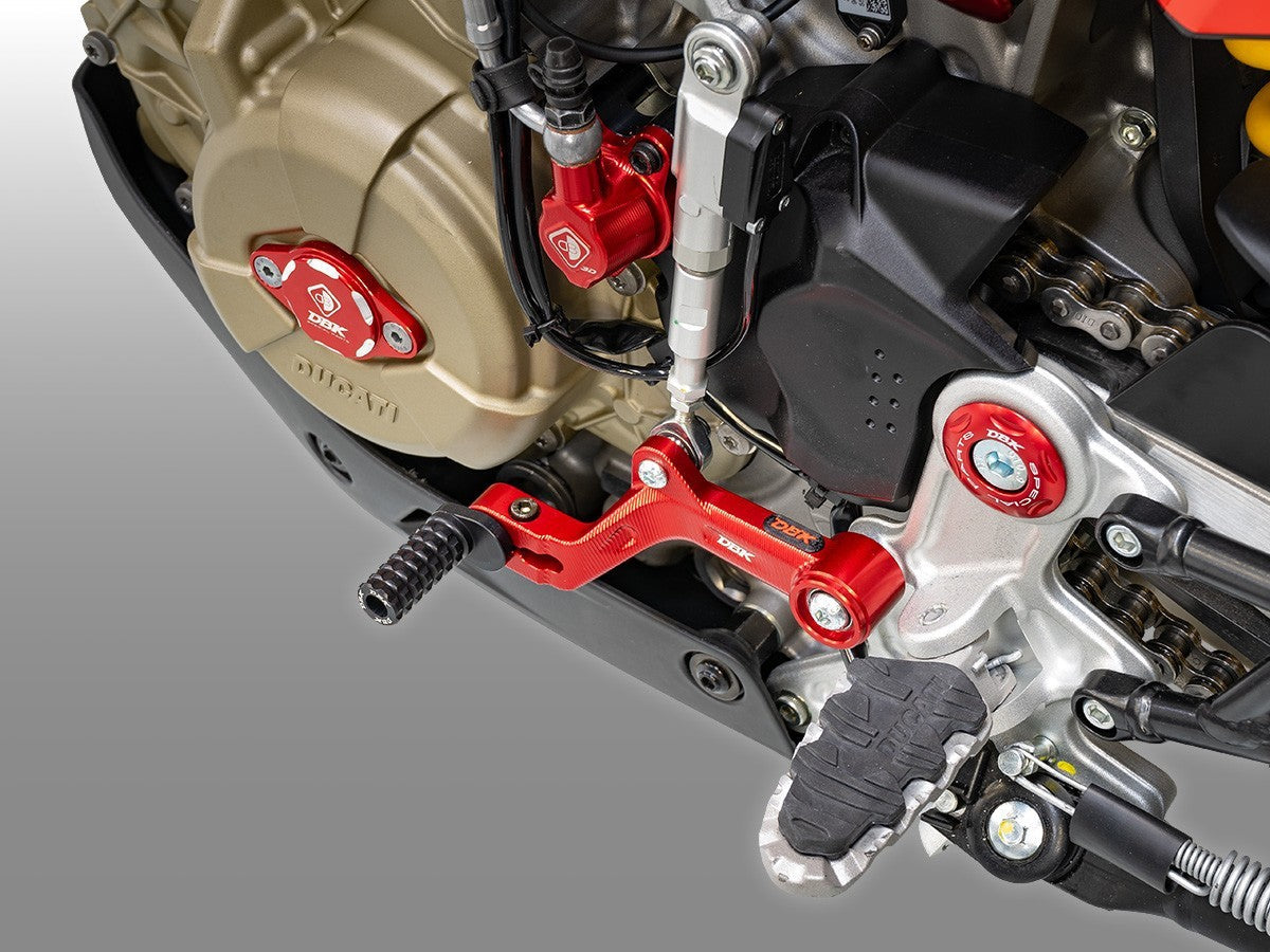 DBK DUCABIKE RPLC31 Ducati Hypermotard 698 Mono (2024+) Gear Lever – Accessories in the Motoraider Motorcycle Aftermarket Accessories and Parts Online Shop