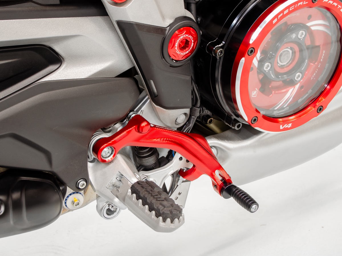 RPLF22 - DUCABIKE Ducati Multistrada V4 (2021+) Brake Lever – Accessories in the Motoraider Motorcycle Aftermarket Accessories and Parts Online Shop
