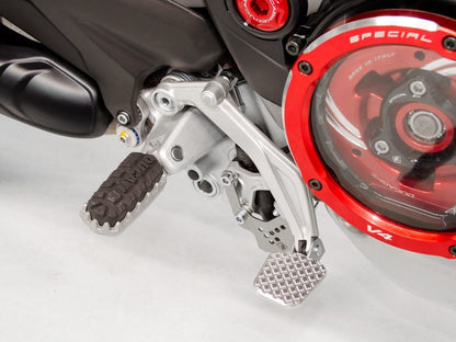 RPPIS01 - DUCABIKE Ducati Multistrada V4 (2021+) Rear Brake Pedal Extension – Accessories in the Motoraider Motorcycle Aftermarket Accessories and Parts Online Shop