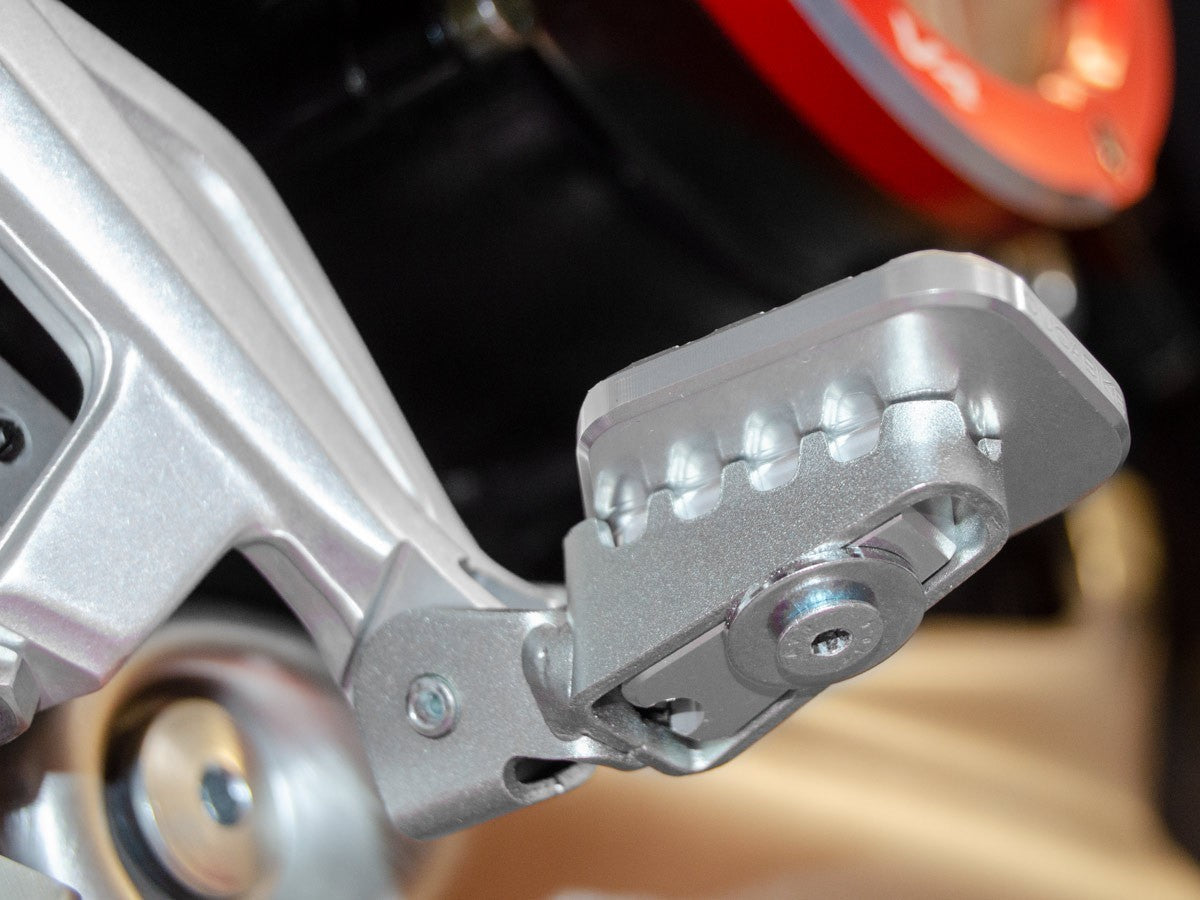 RPPIS01 - DUCABIKE Ducati Multistrada V4 (2021+) Rear Brake Pedal Extension – Accessories in the Motoraider Motorcycle Aftermarket Accessories and Parts Online Shop