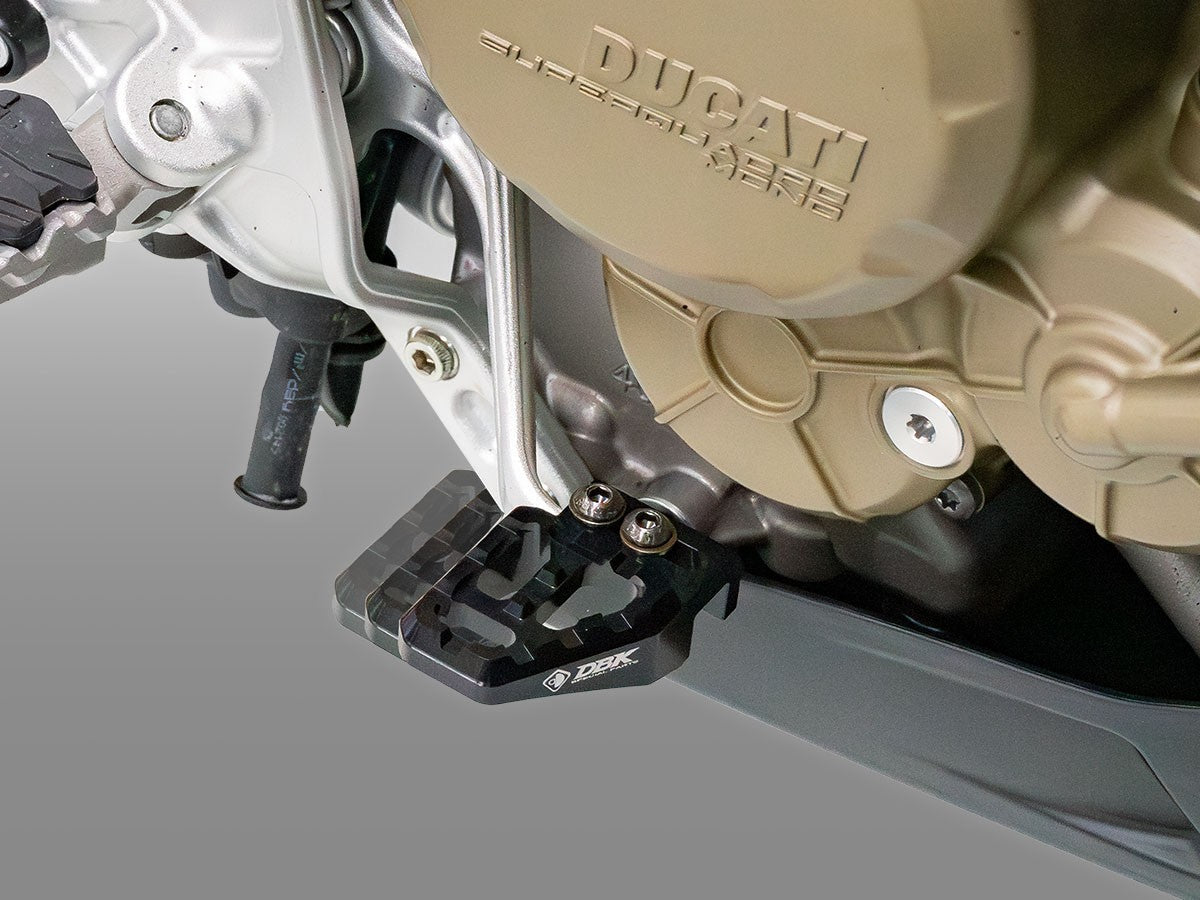 RPPIS03 - DBK Ducati Hypermotard 698 Mono / RVE (2024+) Adjustable Rear Brake Pedal Extension – Accessories in the Motoraider Motorcycle Aftermarket Accessories and Parts Online Shop