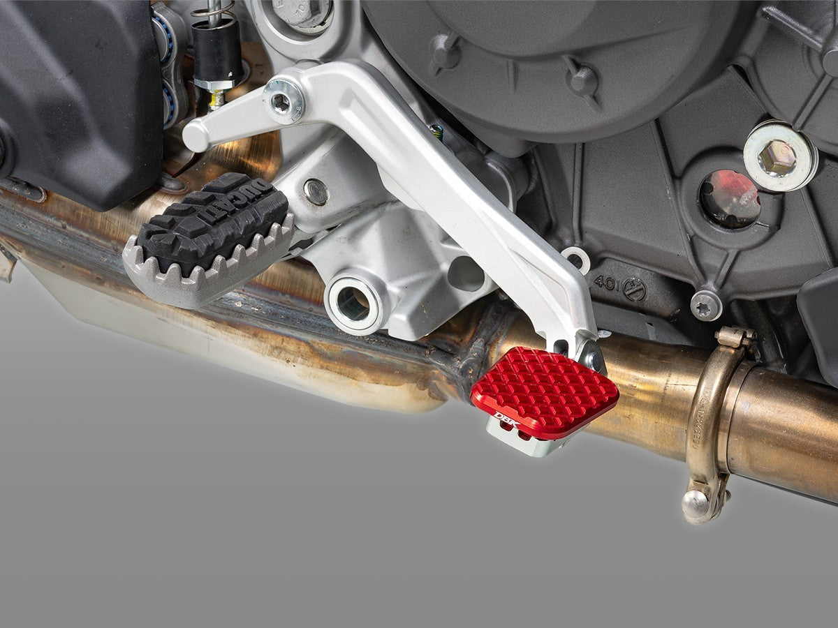 DBK DUCABIKE RPPIS04 Ducati Multistrada V2 / V2S (2025+) Rear Brake Pedal Extension – Accessories in the Motoraider Motorcycle Aftermarket Accessories and Parts Online Shop