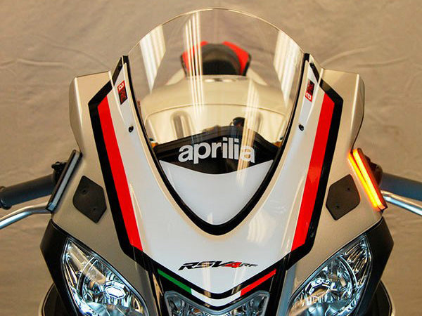 NEW RAGE CYCLES Aprilia RSV4 (09/20) LED Front Turn Signals – Accessories in the 2WheelsHero Motorcycle Aftermarket Accessories and Parts Online Shop
