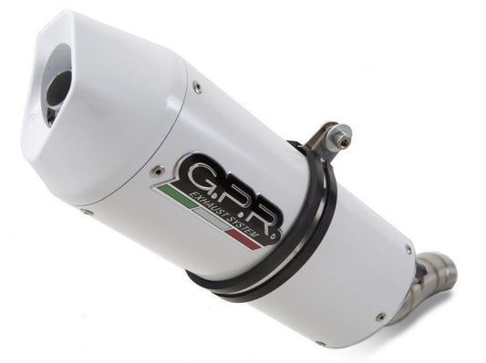 GPR Suzuki GSX-R600 (06/07) Slip-on Exhaust "Albus Ceramic" (EU homologated) – Accessories in the 2WheelsHero Motorcycle Aftermarket Accessories and Parts Online Shop