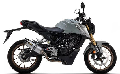 ARROW 51519PKW Honda CB125R (2021+) Titanium Full Exhaust System "Competition Evo Thunder" (racing) – Accessories in the 2WheelsHero Motorcycle Aftermarket Accessories and Parts Online Shop