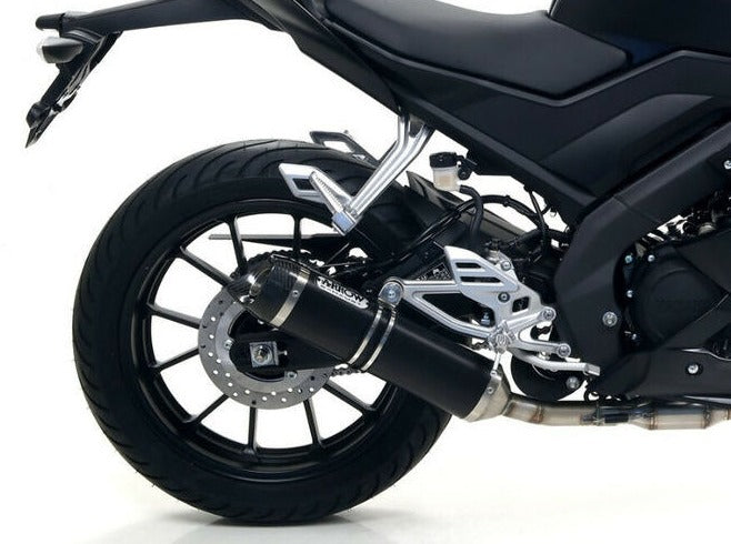 ARROW 51019MI+51518AKN Yamaha YZF-R125 (2021+) Full Exhaust System "Competition Evo Thunder" (aluminum; racing) – Accessories in the 2WheelsHero Motorcycle Aftermarket Accessories and Parts Online Shop