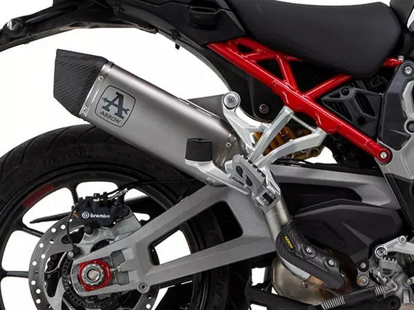ARROW 72501VL Ducati Multistrada V4 (21/24) Slip-on Exhaust "Veloce" (titanium) – Accessories in the 2WheelsHero Motorcycle Aftermarket Accessories and Parts Online Shop