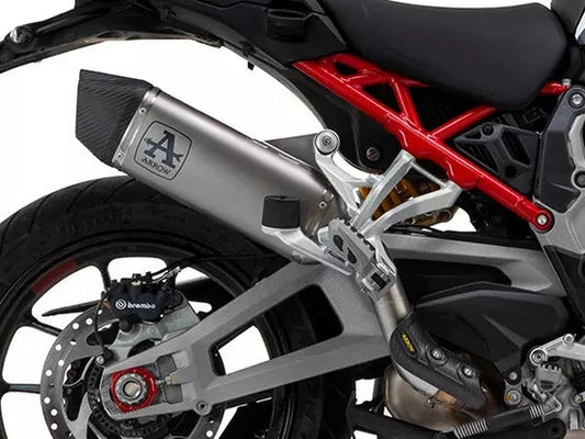 ARROW 72501VL Ducati Multistrada V4 (21/24) Slip-on Exhaust "Veloce" (titanium) – Accessories in the 2WheelsHero Motorcycle Aftermarket Accessories and Parts Online Shop