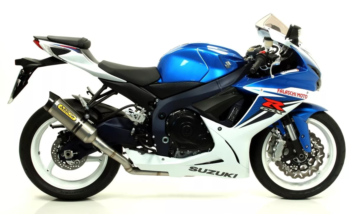 ARROW 71006GP Suzuki GSX-R600 (2011+) Titanium Slip-on Exhaust "GP2" (racing) – Accessories in the 2WheelsHero Motorcycle Aftermarket Accessories and Parts Online Shop