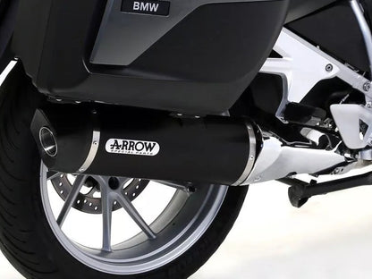 ARROW 71838AKN BMW R1200RT (2014+) Dark Aluminum Slip-on Exhaust "Maxi Race Tech" – Accessories in the 2WheelsHero Motorcycle Aftermarket Accessories and Parts Online Shop