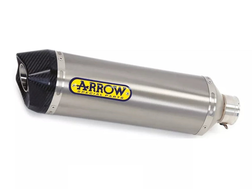 ARROW 71490KZ+71806PK Ducati Hypermotard 939 (16/18) Slip-on Exhaust "Race Tech" (titanium) – Accessories in the 2WheelsHero Motorcycle Aftermarket Accessories and Parts Online Shop