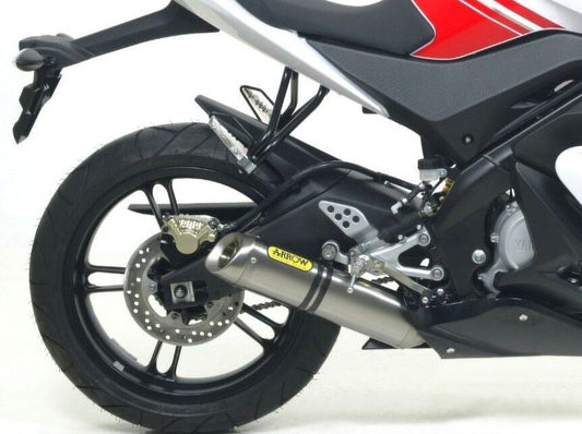 ARROW 51019MI+51518AO Yamaha YZF-R125 (2021+) Full Exhaust System "Competition Evo Thunder" (aluminum; racing) – Accessories in the 2WheelsHero Motorcycle Aftermarket Accessories and Parts Online Shop