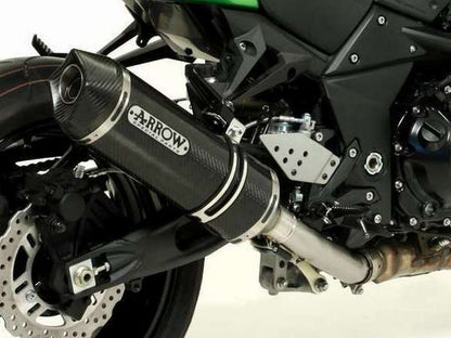 ARROW 71368MI+71723MK Kawasaki Z750R (2011+) Carbon Slip-on Exhaust "Race Tech" – Accessories in the 2WheelsHero Motorcycle Aftermarket Accessories and Parts Online Shop
