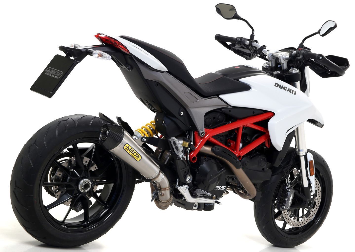 ARROW 71490MI+71806XKI Ducati Hypermotard 939 (16/18) Slip-on Exhaust "X Kone" (stainless steel) – Accessories in the 2WheelsHero Motorcycle Aftermarket Accessories and Parts Online Shop