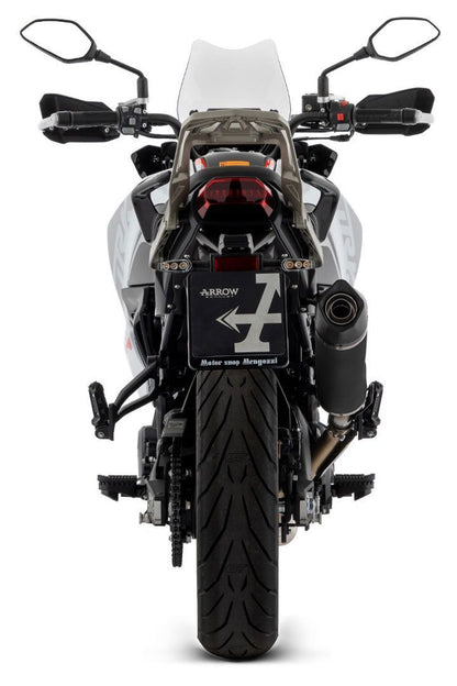 ARROW 71960AKN Benelli TRK 702 / 702X (2023+) Slip-on Exhaust "Indy Race Evo" (black aluminum) – Accessories in the 2WheelsHero Motorcycle Aftermarket Accessories and Parts Online Shop