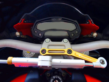 Ducati Monster 796 / 1100 Evo OHLINS Steering Damper + DBK / DUCABIKE Mounting Kit – Accessories in the Motoraider Motorcycle Aftermarket Accessories and Parts Online Shop