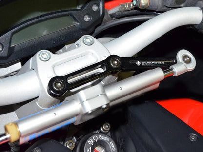 Ducati Monster 796 / 1100 Evo OHLINS Steering Damper + DBK / DUCABIKE Mounting Kit – Accessories in the Motoraider Motorcycle Aftermarket Accessories and Parts Online Shop