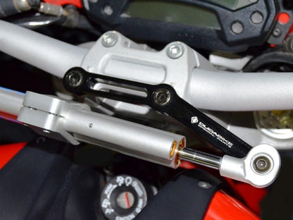 Ducati Monster 796 / 1100 Evo OHLINS Steering Damper + DBK / DUCABIKE Mounting Kit – Accessories in the Motoraider Motorcycle Aftermarket Accessories and Parts Online Shop