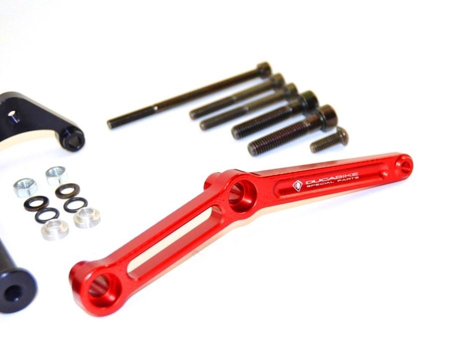Ducati Monster 796 / 1100 Evo OHLINS Steering Damper + DBK / DUCABIKE Mounting Kit – Accessories in the Motoraider Motorcycle Aftermarket Accessories and Parts Online Shop