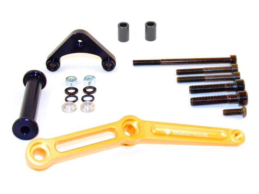 Ducati Monster 1100 / 696 OHLINS Steering Damper + DBK / DUCABIKE Mounting Kit – Accessories in the Motoraider Motorcycle Aftermarket Accessories and Parts Online Shop