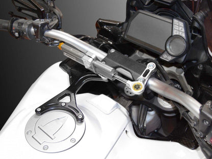 Ducati Multistrada 1200 (10/14) OHLINS Steering Damper + DBK / DUCABIKE Mounting Kit – Accessories in the Motoraider Motorcycle Aftermarket Accessories and Parts Online Shop