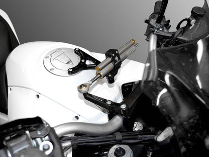 Ducati Multistrada 1200 (10/14) OHLINS Steering Damper + DBK / DUCABIKE Mounting Kit – Accessories in the Motoraider Motorcycle Aftermarket Accessories and Parts Online Shop