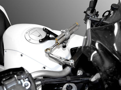 Ducati Multistrada 1200 (10/14) OHLINS Steering Damper + DBK / DUCABIKE Mounting Kit – Accessories in the Motoraider Motorcycle Aftermarket Accessories and Parts Online Shop