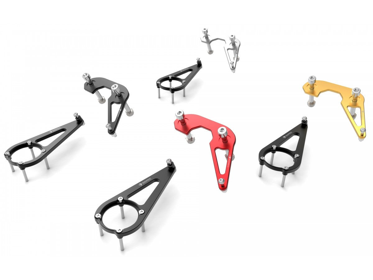Ducati Scrambler Desert Sled (17/22) OHLINS Steering Damper + DBK / DUCABIKE Mounting Kit & Fuel Tank Cap – Accessories in the Motoraider Motorcycle Aftermarket Accessories and Parts Online Shop