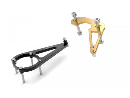 Ducati Scrambler Desert Sled (17/22) OHLINS Steering Damper + DBK / DUCABIKE Mounting Kit & Fuel Tank Cap – Accessories in the Motoraider Motorcycle Aftermarket Accessories and Parts Online Shop