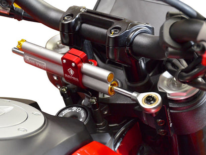 Ducati Hypermotard 950 (2019+) OHLINS Steering Damper + DBK / DUCABIKE Mounting Kit – Accessories in the Motoraider Motorcycle Aftermarket Accessories and Parts Online Shop