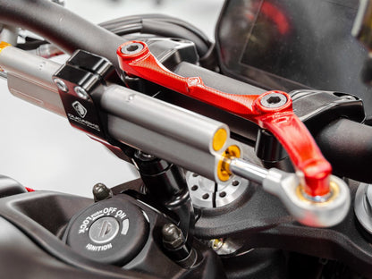 Ducati Monster 950 / 937 (2021+) OHLINS Steering Damper + DBK / DUCABIKE Mounting Kit – Accessories in the Motoraider Motorcycle Aftermarket Accessories and Parts Online Shop